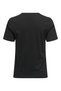 Women's Black Onlpolly Life Reg S/S Pocket Top Box Jrs T-Shirt 15317989-Black - 2