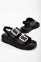 Marry Wedge Heeled Double Strap Buckle Summer Women's Sandals - 4
