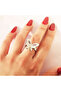 Clove Ring, Valorant Ring, Butterfly Ring, Silver Color - 5