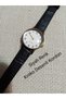 Vintage Retro Model - Black Color Strap_ Women's Wristwatch... Gold Color Case - 3