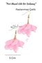 Sophisticated Stylish Sweet and Elegant Lace Mesh Floral Steel Earrings Fairy Style Dangle Night Daily Jewelry Accessory - 4