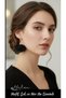 Sophisticated Stylish Sweet and Elegant Lace Mesh Floral Steel Earrings Fairy Style Dangle Night Daily Jewelry Accessory