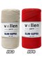 Slim Supra 200 Gr Waxed Polyester Cord – Bag Cord, Runner Cord, Bracelet Cord, Pase Cord – Red - 4