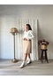 Beige Short Skirt - 6