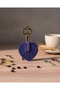 Handmade Macrame Leaf Keychain 25 Pieces Purple - 3