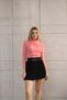 Women's Shirring Detailed Stand Collar Sandy Blouse - 3