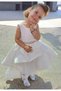 White Back Tail Girl Special Occasion Wedding Birthday Dress - 3