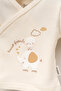 Cute Elephant and Giraffe Patterned 10-Piece Boxed Newborn Hospital Release Bodysuit Set - 3
