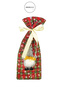 New Year's Ornament Snow Detailed Gray Hat Dwarf Gift Bag Red White 20 cm - 3