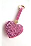 Gift Zircon Stone Candy Pink Keychain - 3