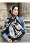 Rose Pattern Bamboo Shawl - 4