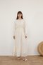 Women's Cotton Shiny Voile Lined Dress - 5