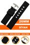 26mm Fossil-Welder-Casio-Seiko-Omega-Armani Watch Compatible Fabric Textile Nato Watch Band F2826Mm