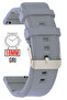 18mm Fossil-Welder-Casio-Seiko-Omega-Armani Watch Compatible Silicone Watch Band Strap Mslk18 - 2