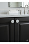 Handmade Adhesive Silvery Silicone Handle Furniture Kitchen Bathroom Cabinet Drawer Handle Decorative 1Pcs - 2