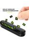 2 Pcs Car Interior Parking Number Numberer Parking Phone Number Car Torpedo Windshield Mobile Phone Card - 3