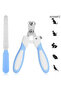 Pet Nail Clipper with Scissors & File | Professional Grooming Tool for Dogs & Cats