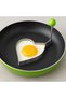 Heart Shaped Metal Omelette and Pancake Mold – Non-Stick Egg Cooking Apparatus - 2