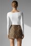 Women's Square Neck Slim Fit Long Sleeve Lycra Bodysuit - 4