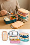 Aurora 2-Compartment Stainless Steel Leak-Proof Lunch Box - Food Transport and Storage Container Lilac - 5
