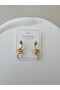 Women's Steel Tarnish Xuping Snake Figured Earrings