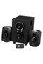 Active 2.1 speaker system with 30W amplifier, subwoofer, Bluetooth, remote control