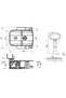 Ab Design Surface Mounting Air Switchboard Cabinet Heavy Panel Lock - Metal Body (+ Alu. Square 8. Key) - 5