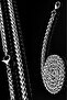 Thin Sports Model Men's Steel Necklace Chain Fox Tail 3mm 55cm Acb01K - 7