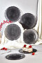 Tapestry 6 Piece Cake Serving Plate Set
