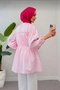 Women's Tunic Shirt Pink - 5