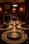 6 Pieces Charlotte Linen Placemat & American Service (40 cm Round) - 6