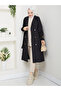 Modest Double Breasted Collar Waterproof Belted Trench Coat Rc1103013 - 3