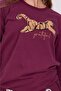 Girl's Purple Long Sleeve Pajama Set - 4