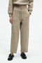 SELORIN Women's Baggy Double Pocketed Stone-Colored Sweatpants - 4