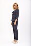 V-Neck Cropped Jacket & Slim-Fit Trousers - Smoked - 1016510 - 2