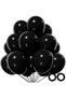 10Pcs Black Balloons Shiny Party Balloon Graduation, Engagement, Birthday, Party Decoration