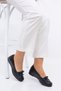 Women's Heel Gel Black Full Orthopedic High Heel Classic Shoes - 4