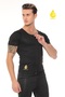 Thermal Suit (video) Zippered Short Sleeve Thermal Sauna Effect Suit Sauna Suit - 2