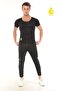 Thermal Suit (video) Zippered Short Sleeve Thermal Sauna Effect Suit Sauna Suit - 7