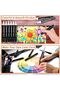 Dual Tip Art Markers with Carrying Case – Odorless & Non-Toxic Twin Head Permanent Colourin - 3