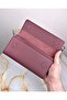 Genuine Leather Women's Burgundy Color 2022 with Phone Compartment and Saraciye Stitching - 6