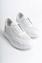 Genuine Leather Mbknt2090-B Men's White Sneaker & Sports Shoes - 2
