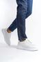 Genuine Leather Mbknt2090-B Men's White Sneaker & Sports Shoes