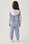 Cat Your Sweet Blue Girl's Tracksuit Set - 5