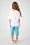 Base. Polo Assn Cute Cream Girl's Capri Set - 5