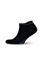 4-Piece Cotton Black Soft Elastic Sports Ankle Length Women's Booties Socks 2124 - 4