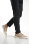 Genuine Leather 1326-Bj Beige Men's Sports Shoes & Sneakers - 3