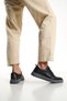 Genuine Leather 1326-S Black Men's Sports Shoes & Sneakers - 4