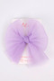 Lilac Tulle Bow Girls' Clip Buckle - 2
