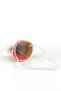 Multicolored Safari Punch Embroidered Two Funnel Birthday Headband - 2
